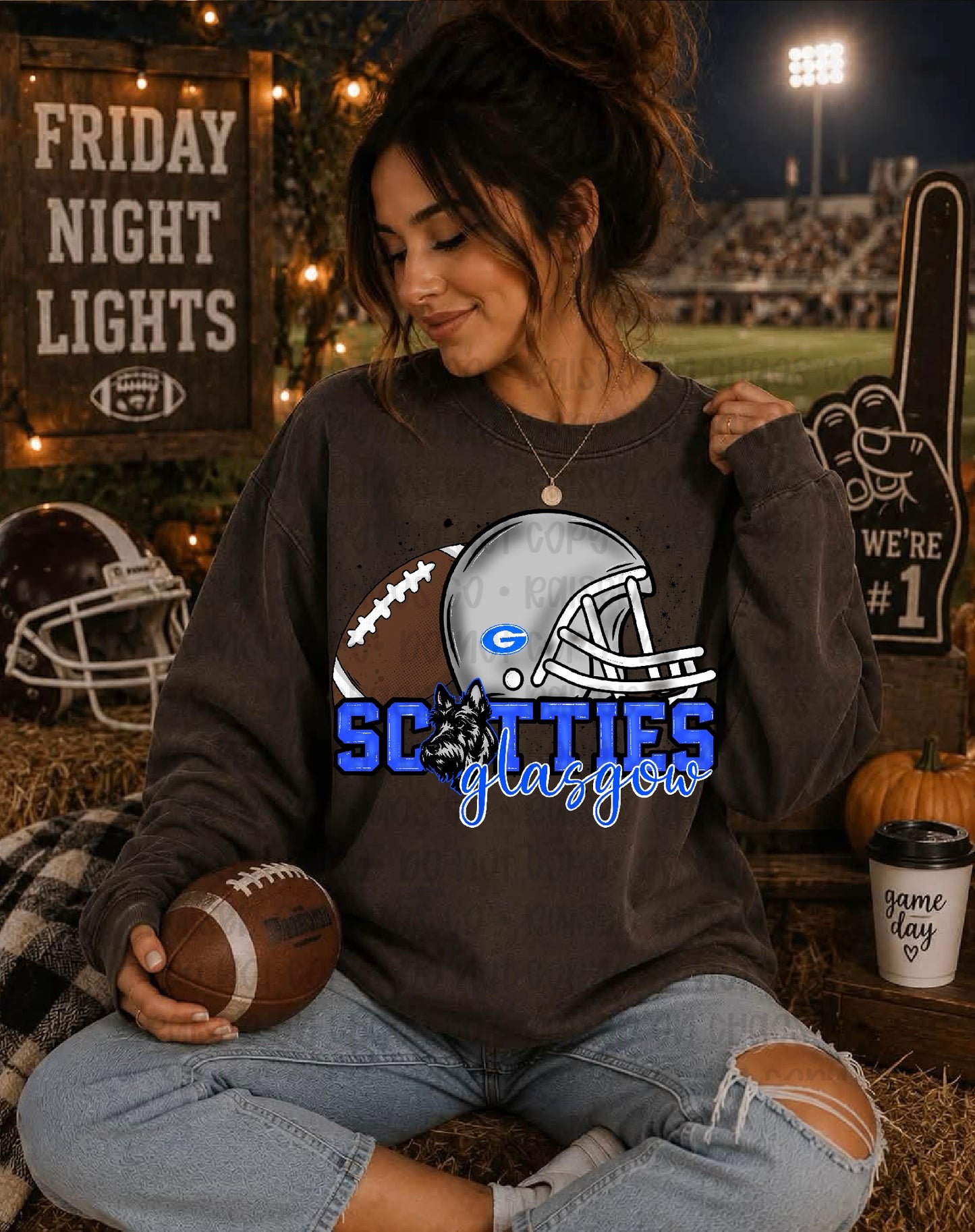 School Scotties Glasgow Football - Digital Download