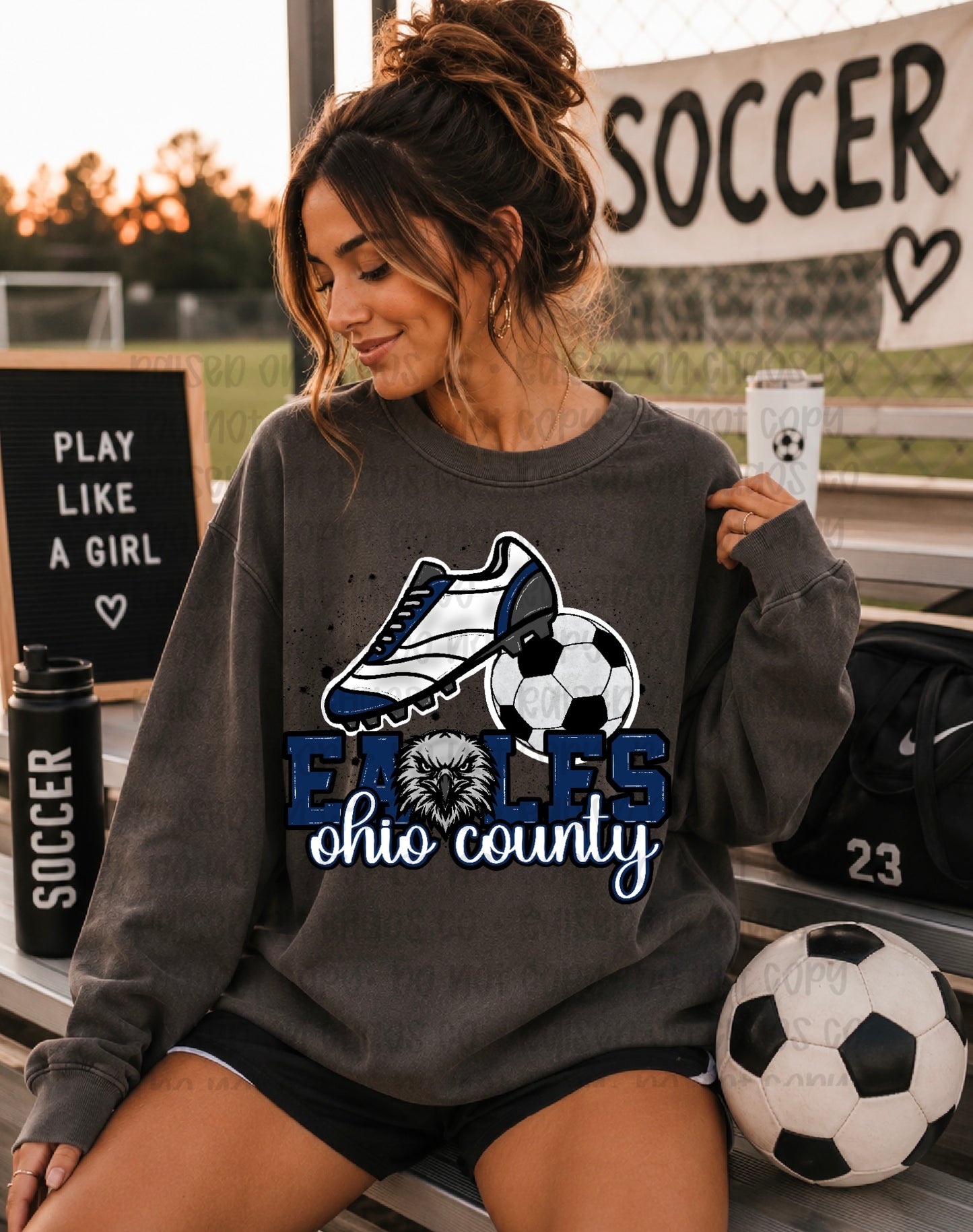 School Eagles OC Soccer ball - Digital Download