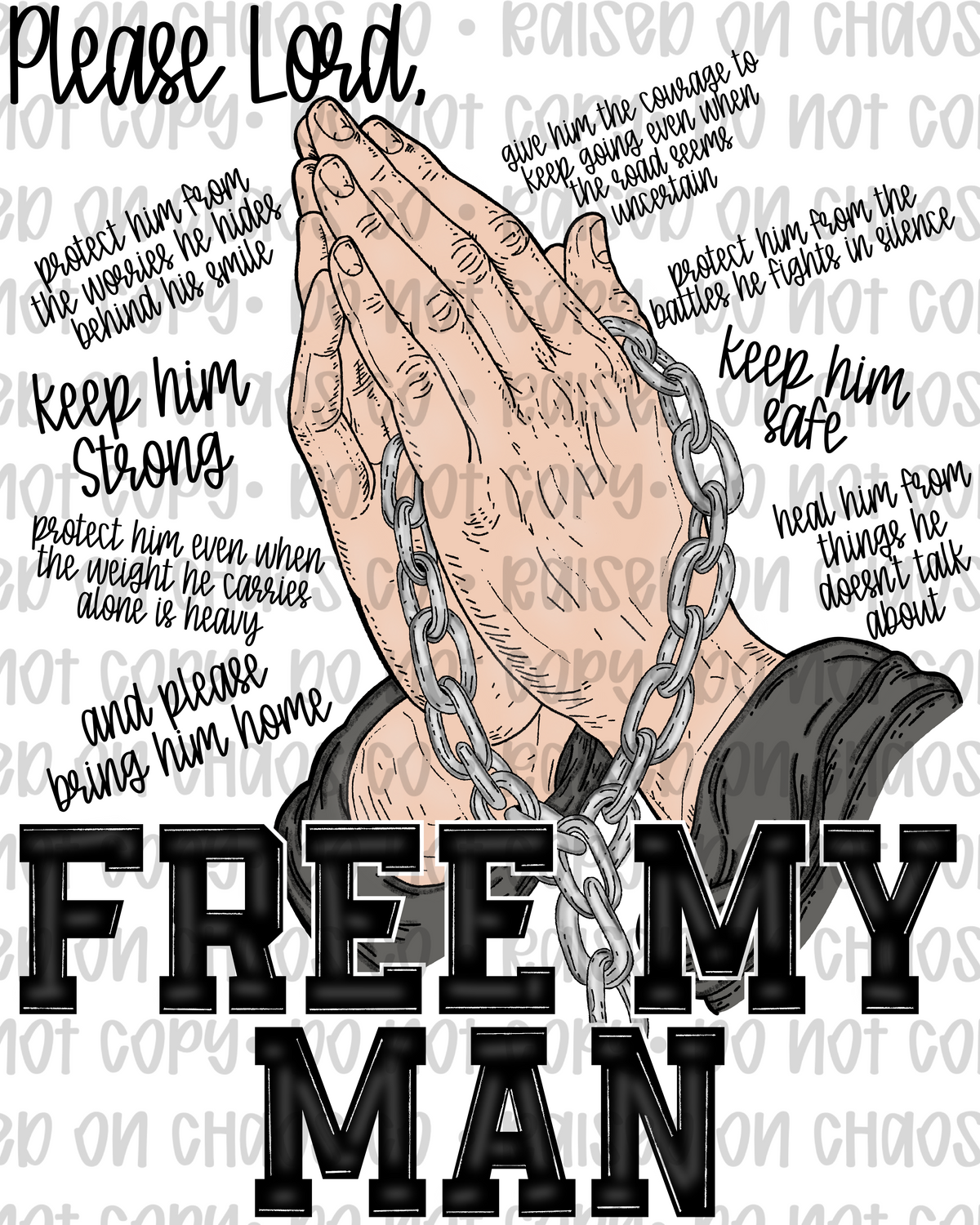 Please Lord, Free My Man Jail/Prison Wife Digital Download