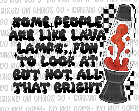 Lava Lamp Digital Download- Gray/Black