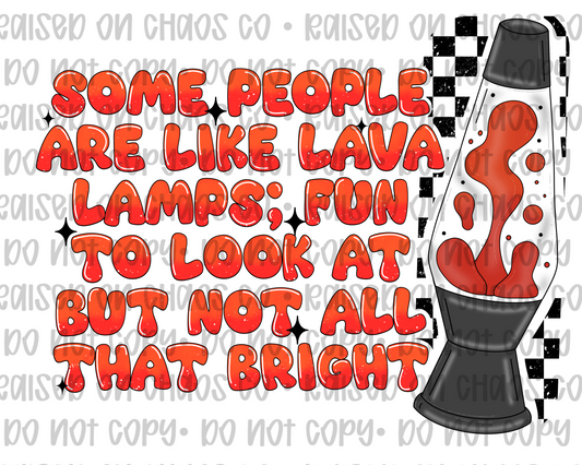 Lava Lamp Digital Download - Red/Orange