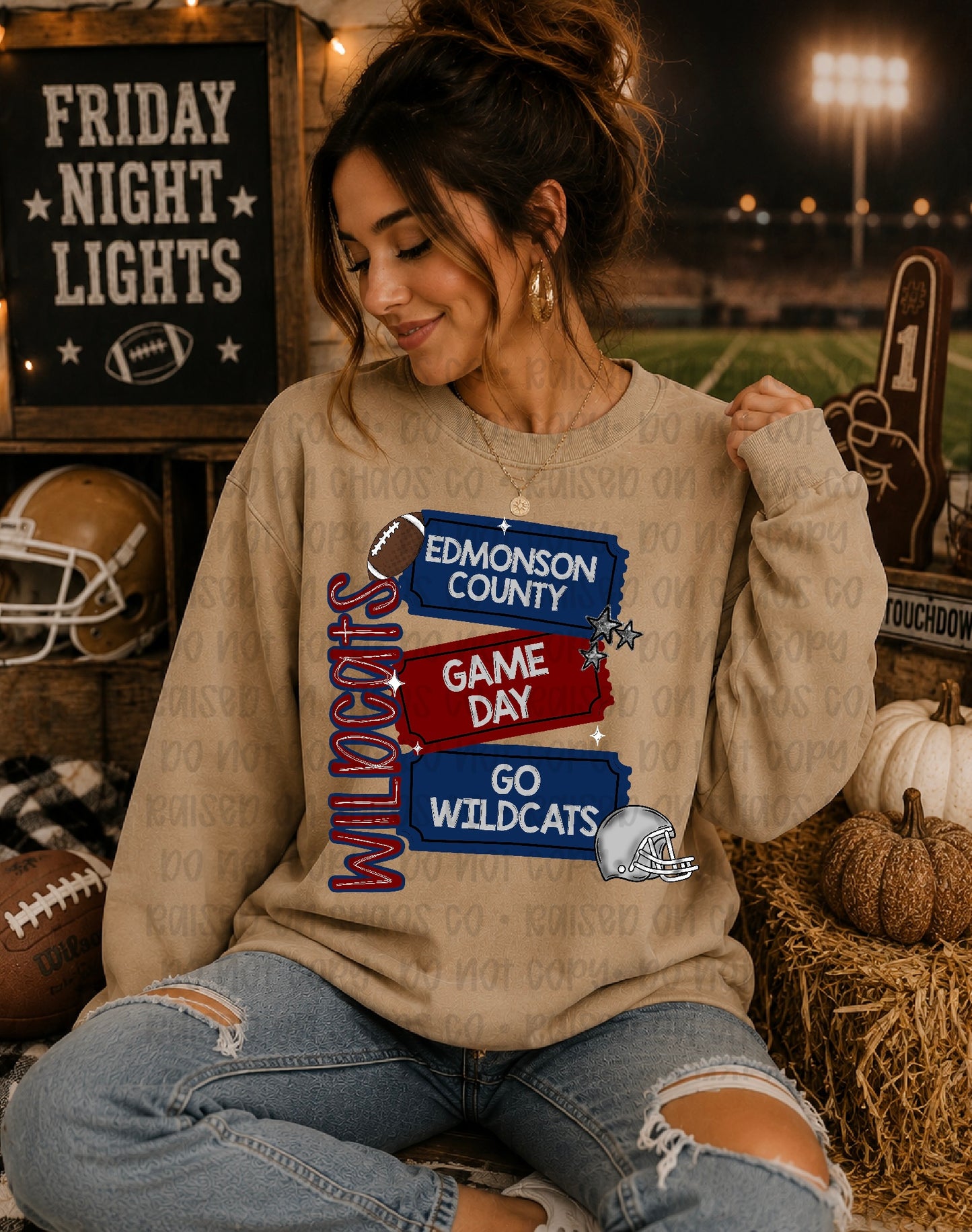 School Game Ticket Wildcats - Digital Download