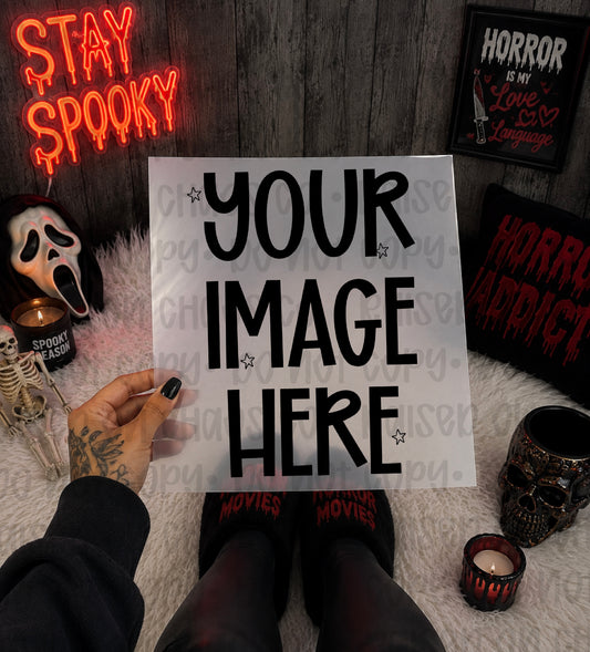 Horror DTF Film Mock-up