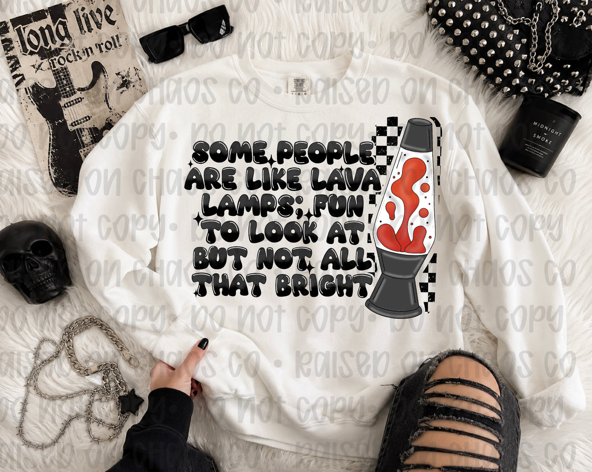 Lava Lamp Digital Download- Gray/Black