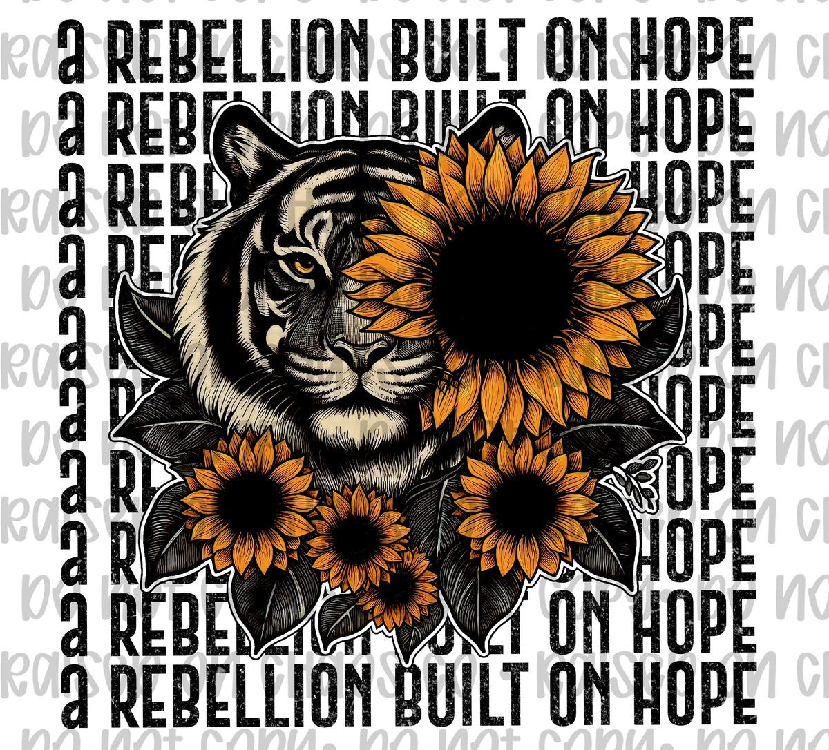 A Rebellion Built On Hope Motivational Digital Download