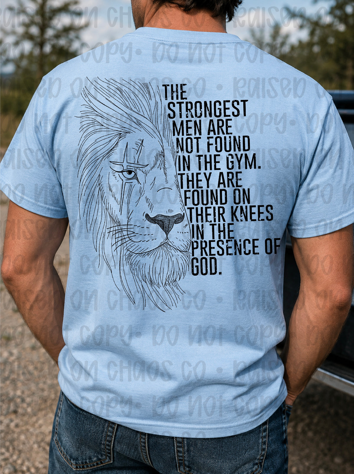 Presence Of GOD Mens Digital Download