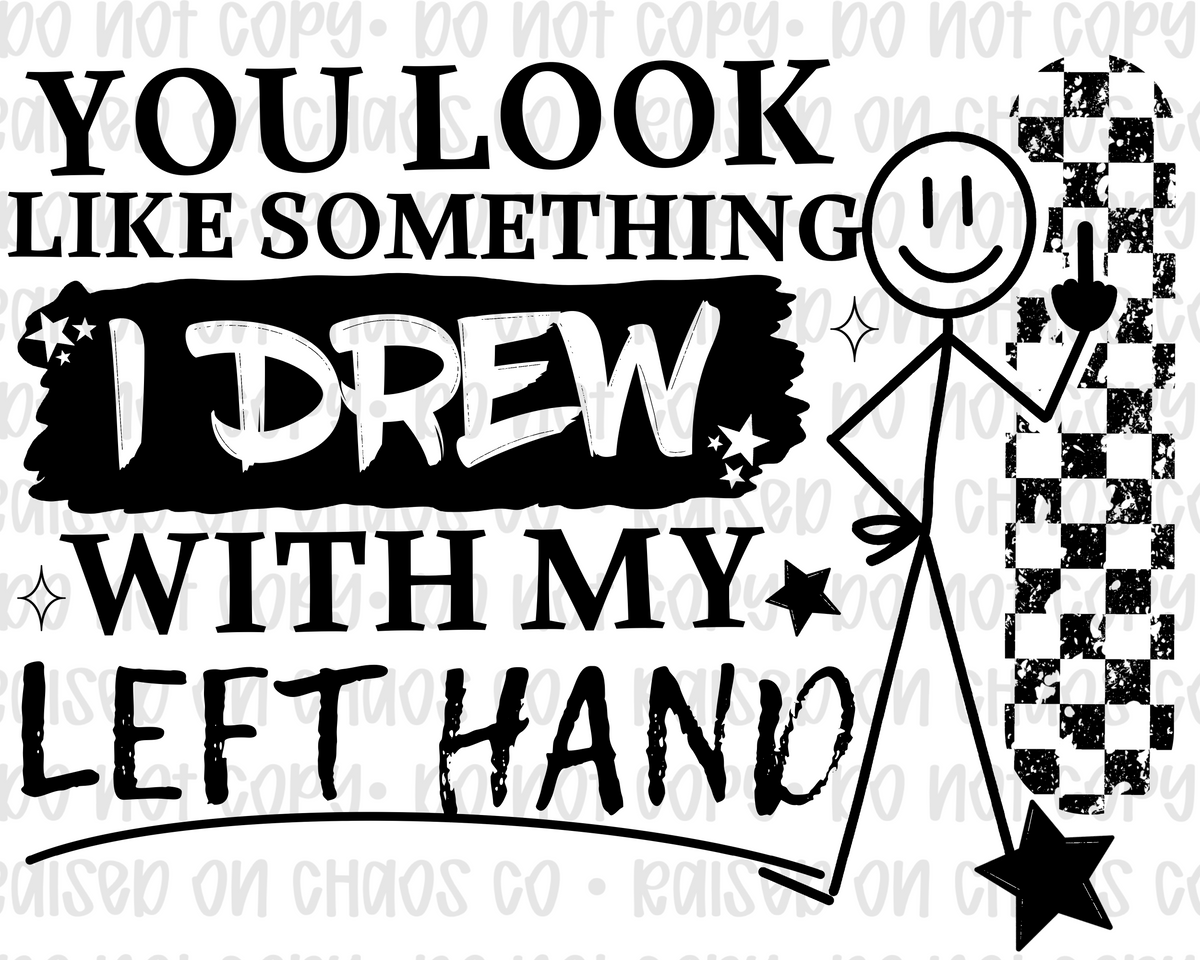 Left Hand Snarky Digital Download