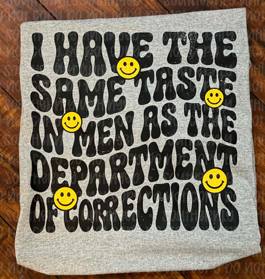 Same Taste In Men As The DOC Adult Tee