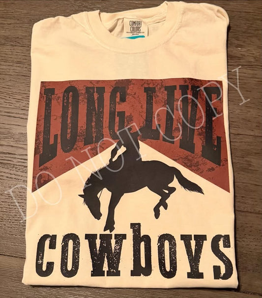Long Live Cowboys Adult Tee